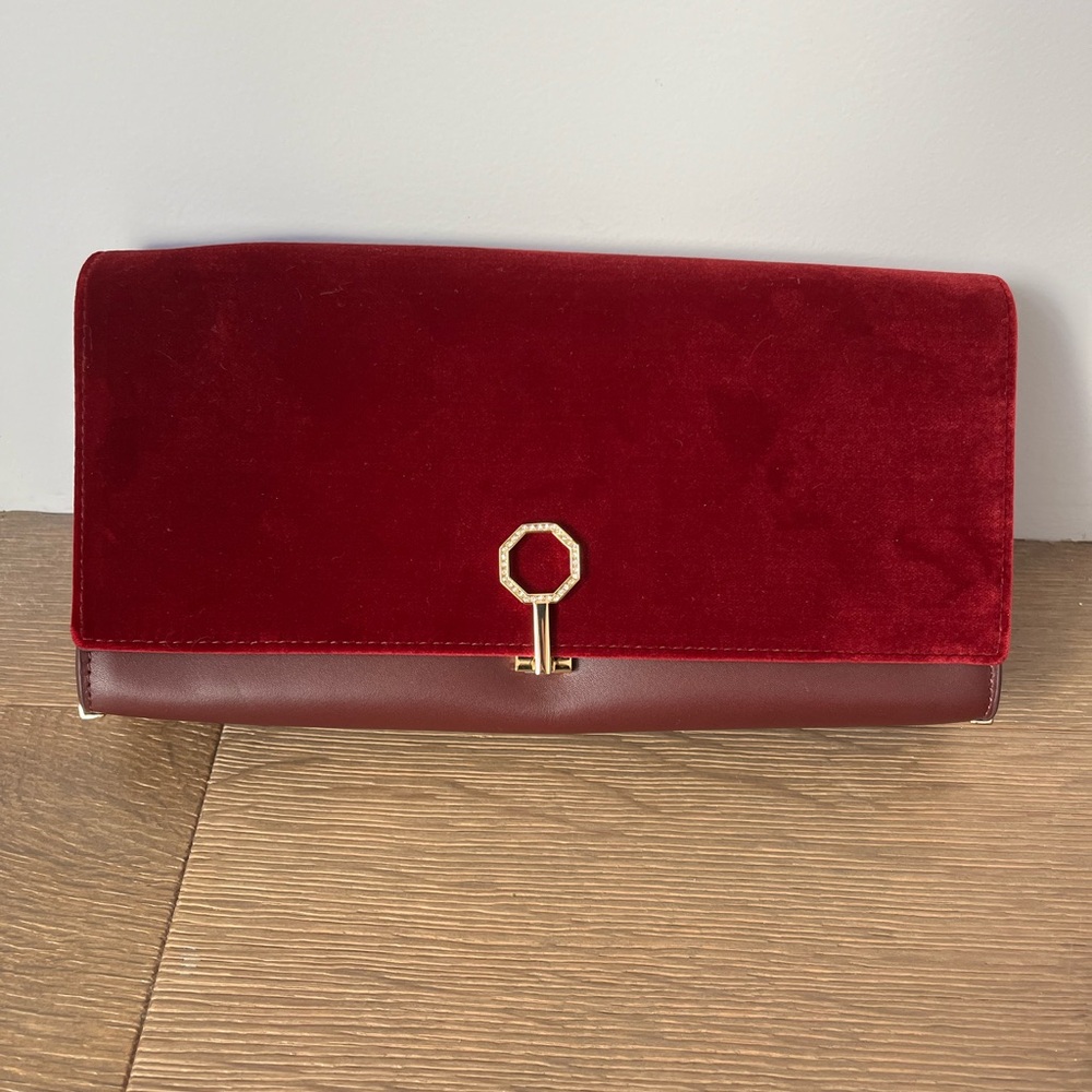 Louise Et Cie Red Clutch/Purse